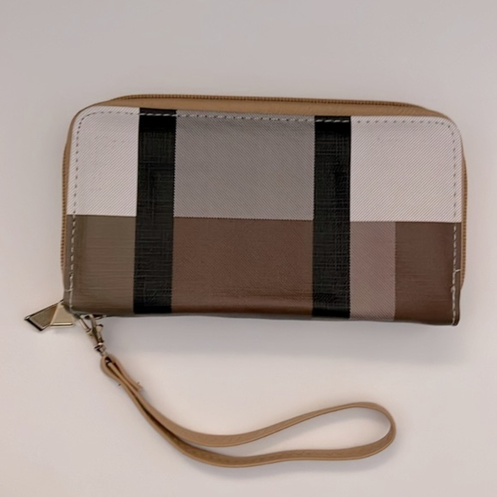 NWOT MULTICOLORED DOUBLE WALLET